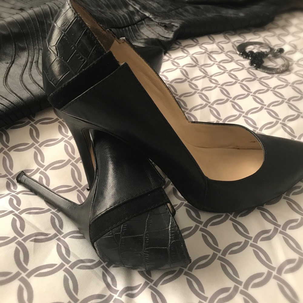 Charly Amar Pulido Black High Heel / Pump Shoes